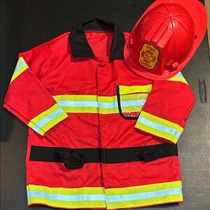 Melissa & Doug Red Fire Chief Costume